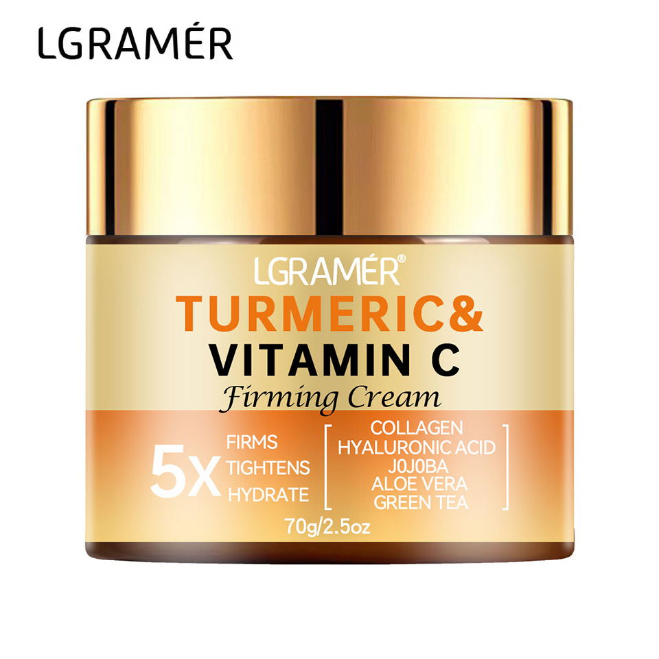 Skincare Glad2Glow - Zerdeçal C Vitamini Yüz Kremi Pürüzsüz