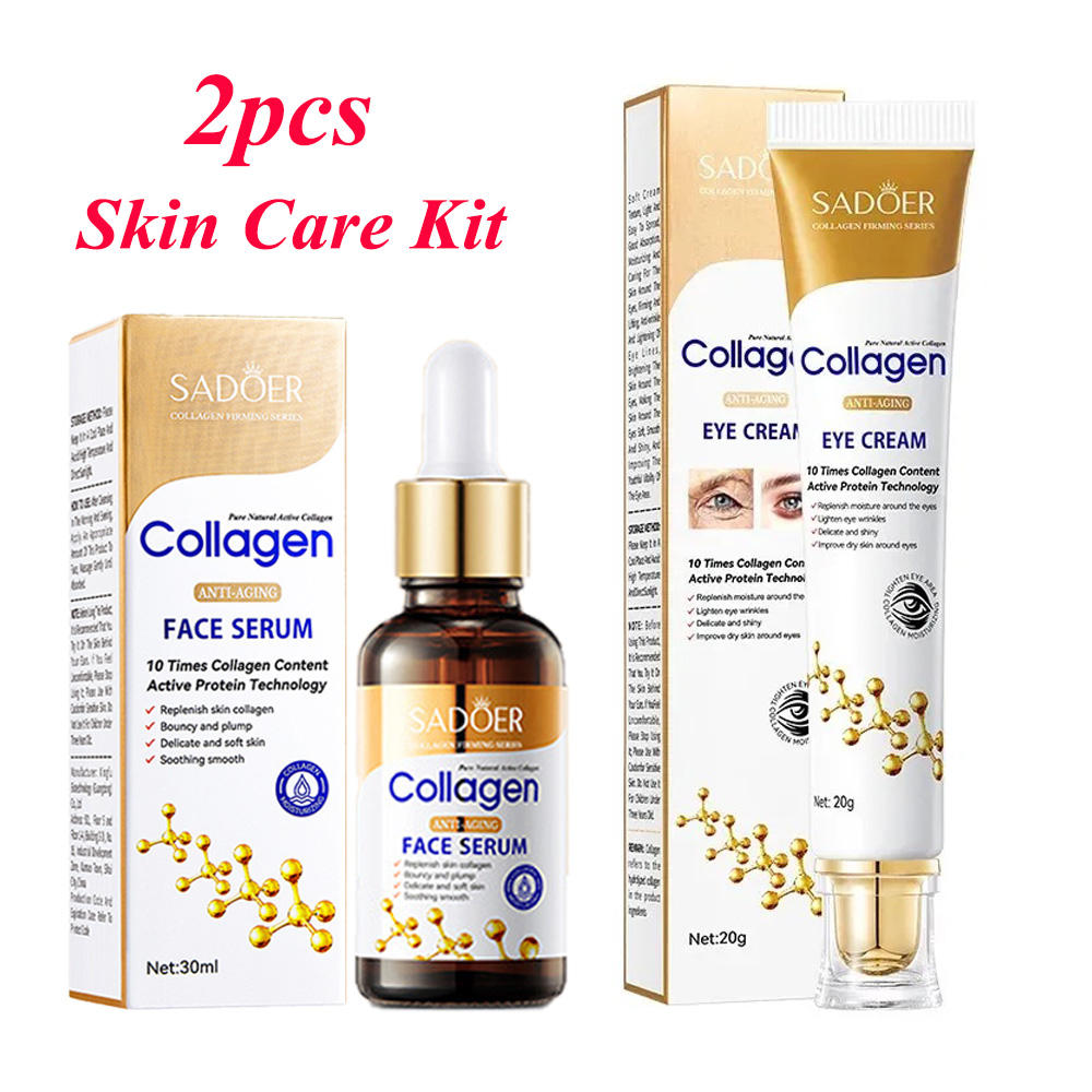 Skincare Collagen - SADOER Kollajen Cilt Bakım Setleri Kırışıklık