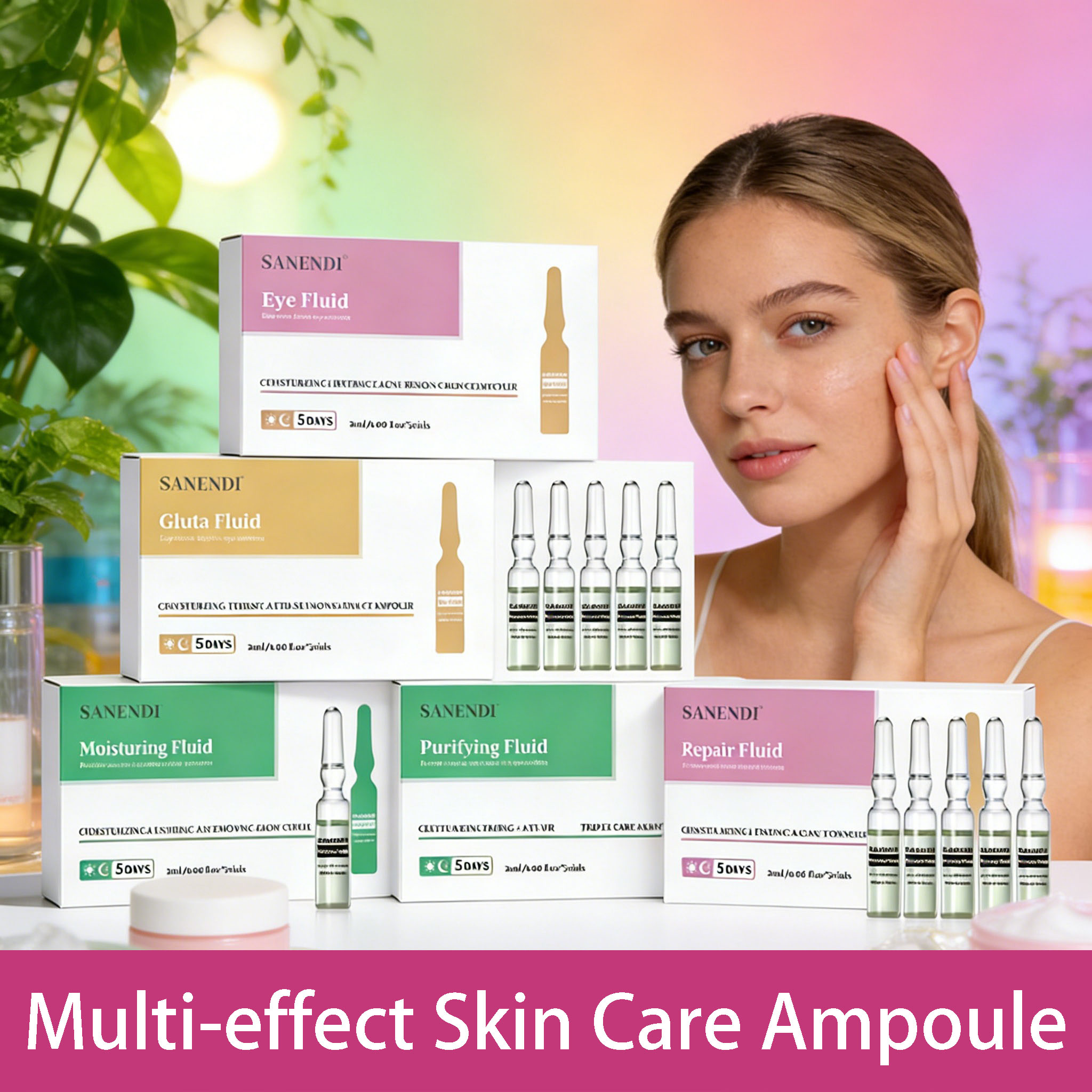 Skincare Collagen - Kore Cilt Bakım Ampulü GSH Peptit