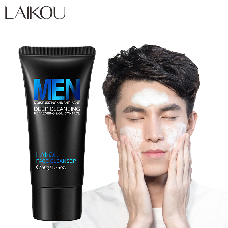 Salicylic Acid Cleanser - LAIKOU erkekler yüz temizleyici yüz yıkama