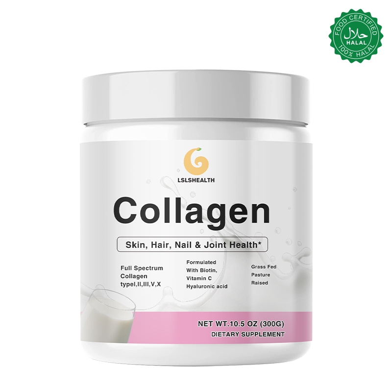 Vitamin C Powder - Çoklu kolajen tozu, tip I, II,
