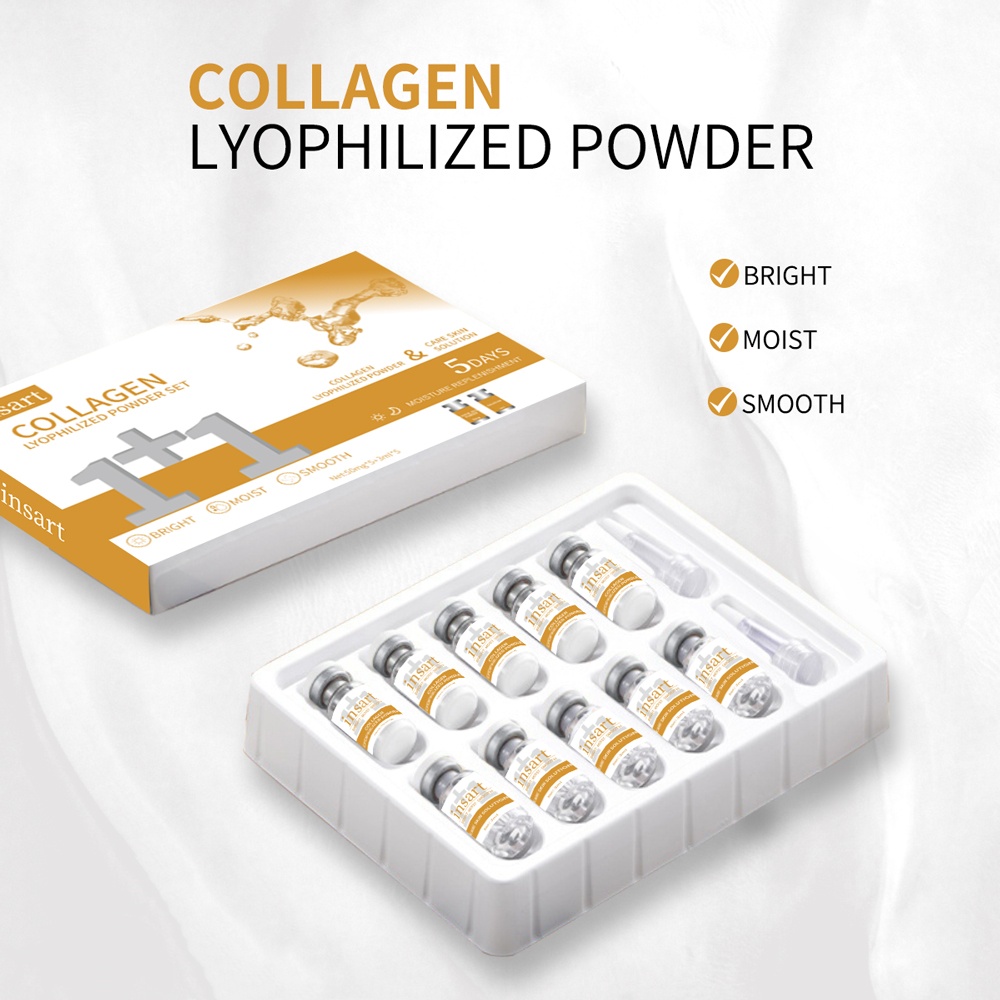 Skincare Collagen - 1 Kutu/10 Adet Kollajen Dondurarak Kurutulmuş