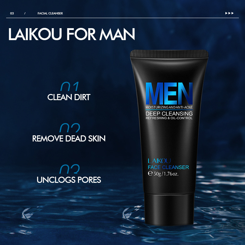 LAIKOU Erkekler Yüz Temizleyic - Salicylic Acid Cleanser incelemesi ve fiyatı