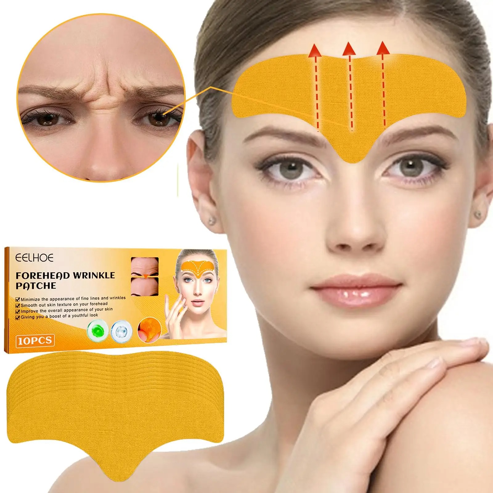 10 adet/kutu Alın Kırışıklık Y - Skincare Glad2Glow incelemesi ve fiyatı
