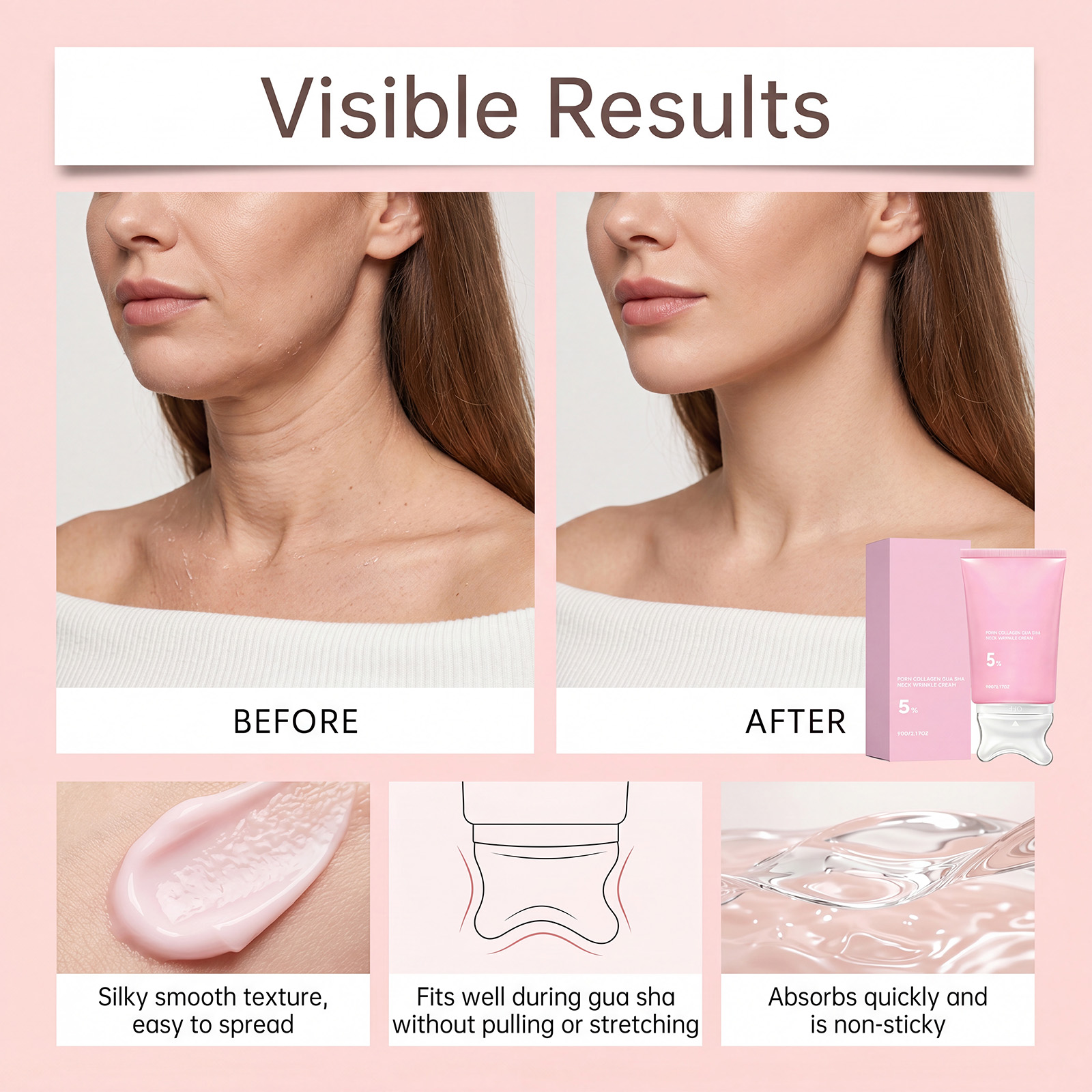 Kolajen Boyun Kremi Masajı Boy - Skincare Glad2Glow incelemesi ve fiyatı