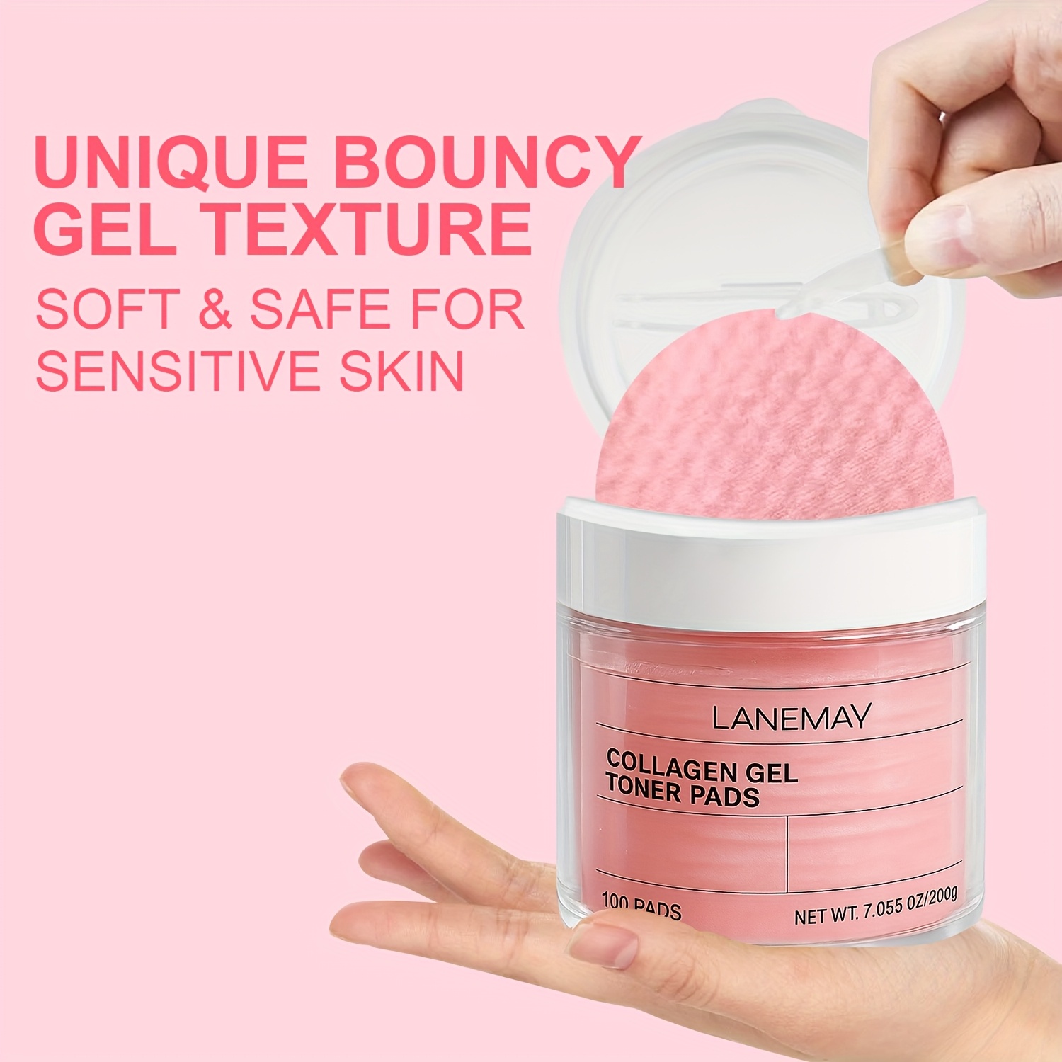100 PADS Kolajen Jel Tonik Ped - Skincare Glad2Glow incelemesi ve fiyatı