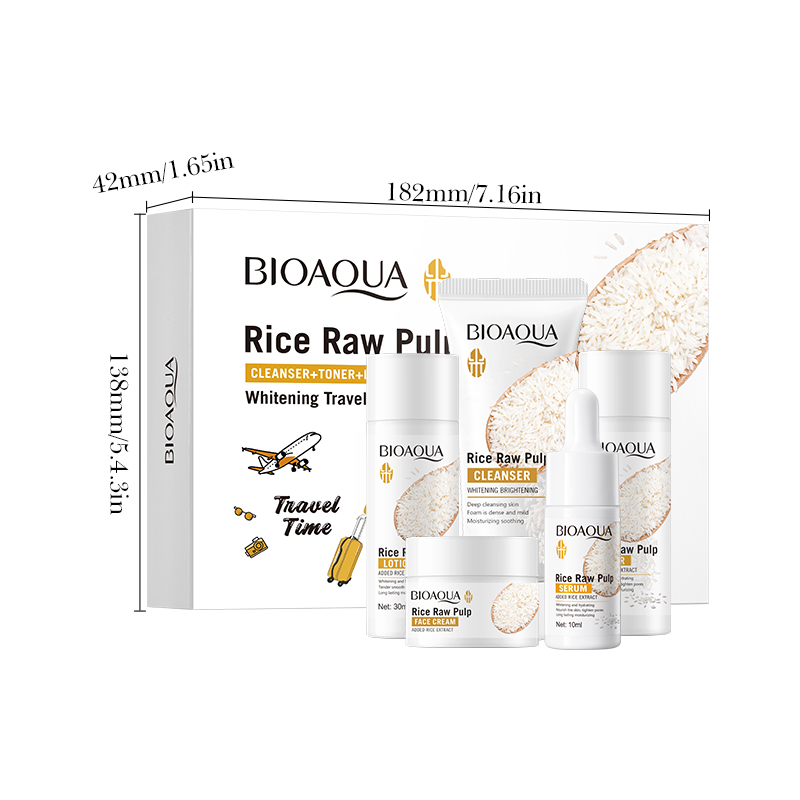 Pirinç Püresi Cilt Bakım Seti  - Skincare Glad2Glow incelemesi ve fiyatı